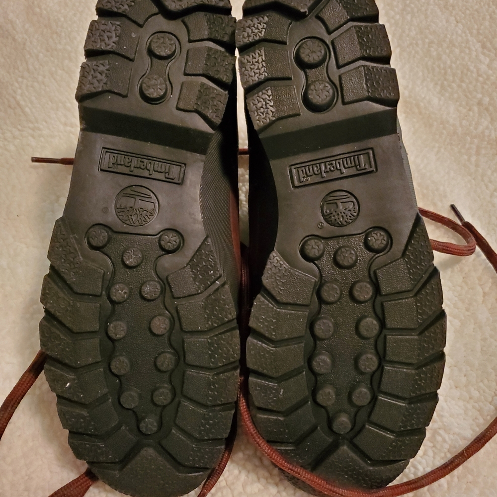 Womens Vintage Timberland Boots. Size 9.5 M. NWOT.  Brown - Picture 7 of 7